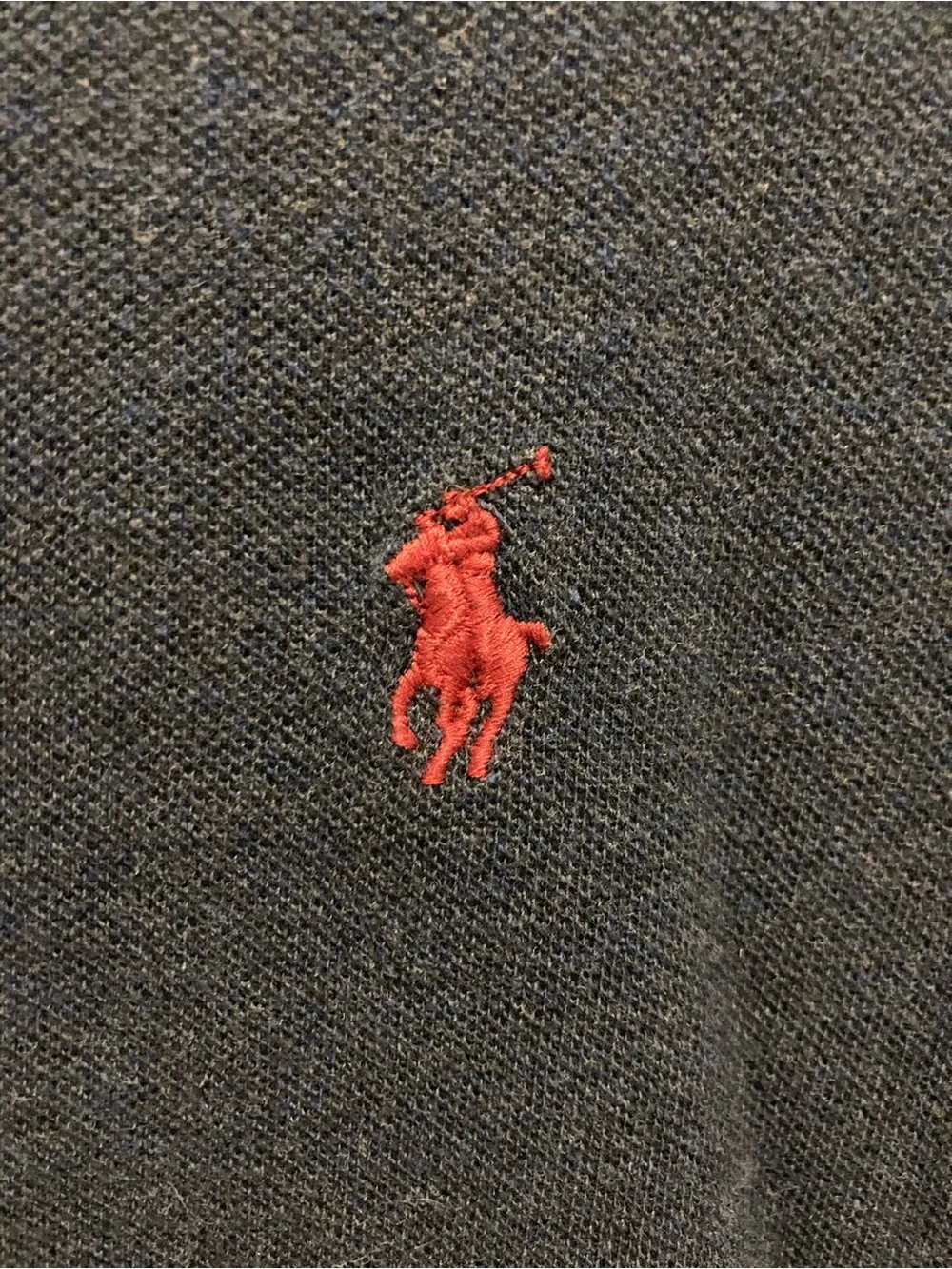 Polo Ralph Lauren Navy Polo with Red Pony Embroidery